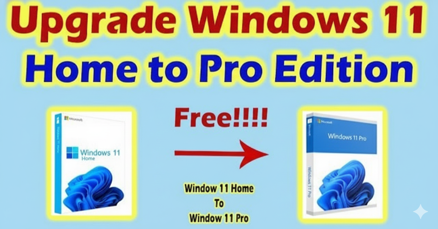 Update Any Windows 11 To Pro Using CMD