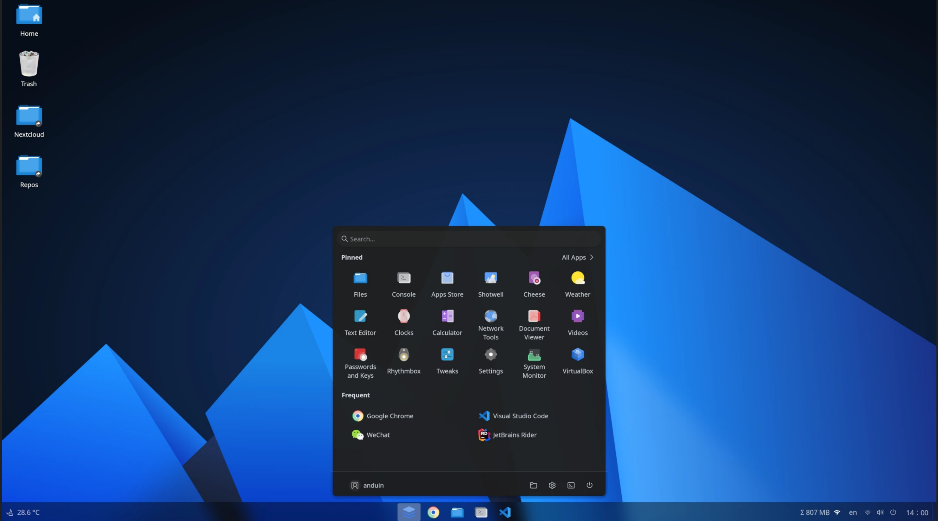 AnduinOS is Lightweight and Efficient